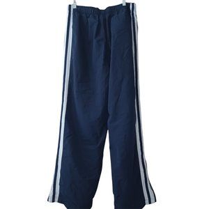Tek Gear Navy Blue Windbreaker Pants Size Large
